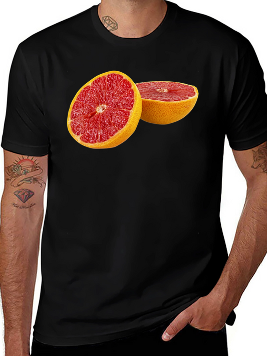Grapefruit Graphic Tee - Bold Fruit Design