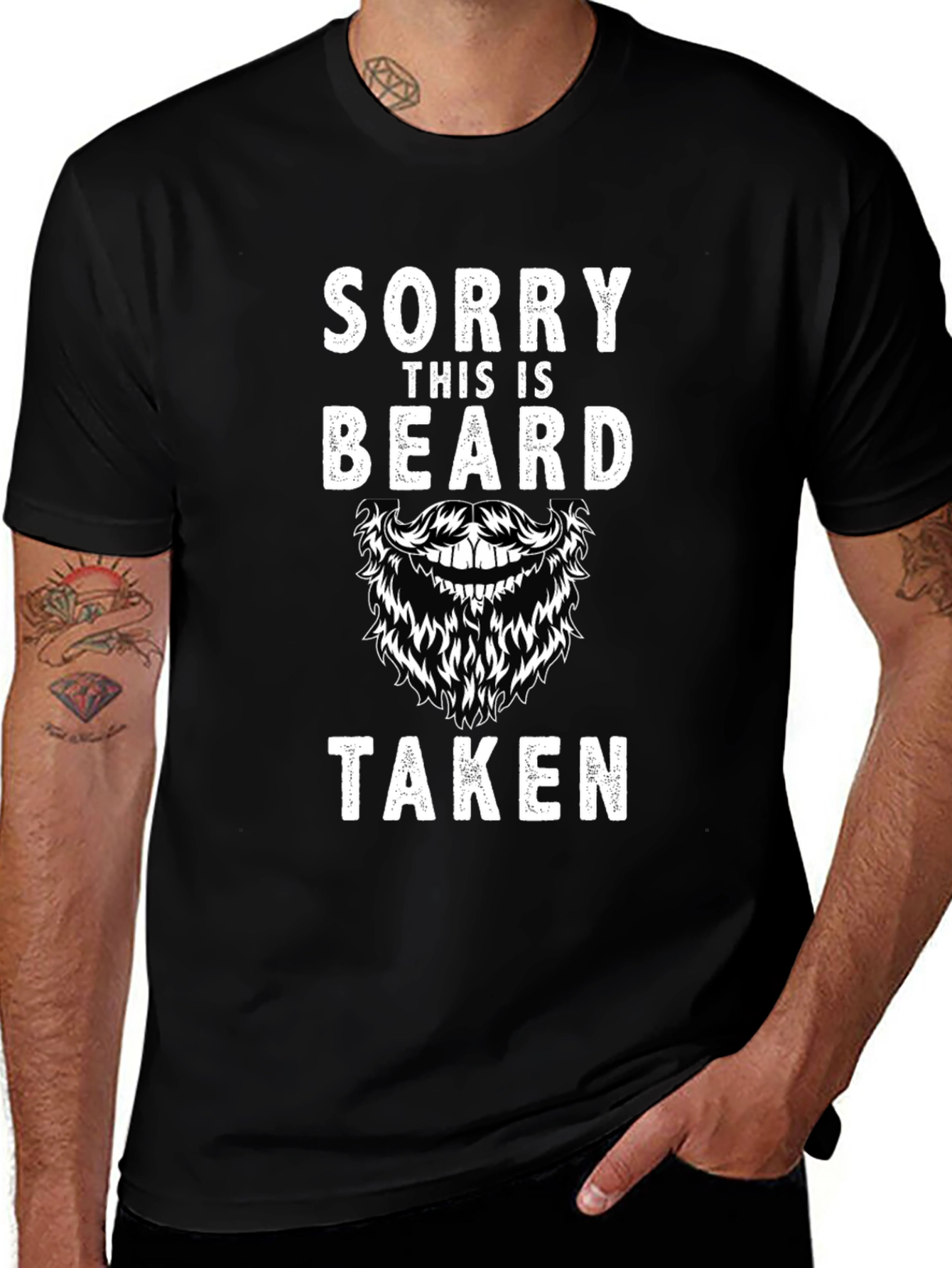 Sorry This Beard Is Taken Graphic T-Shirt