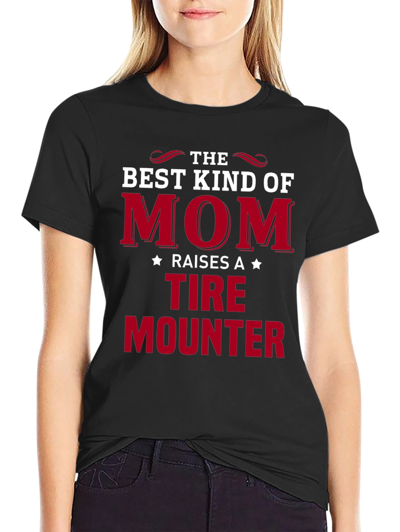 Best Kind of Mom Tire Mounter T-Shirt