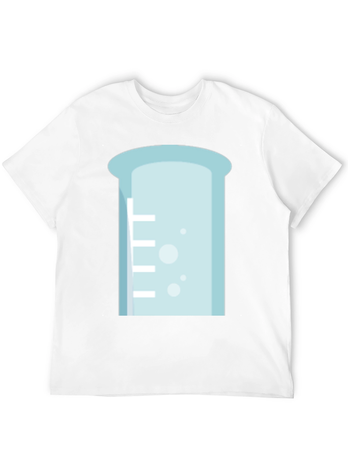 Science Beaker T-Shirt - Black Chemistry Tee