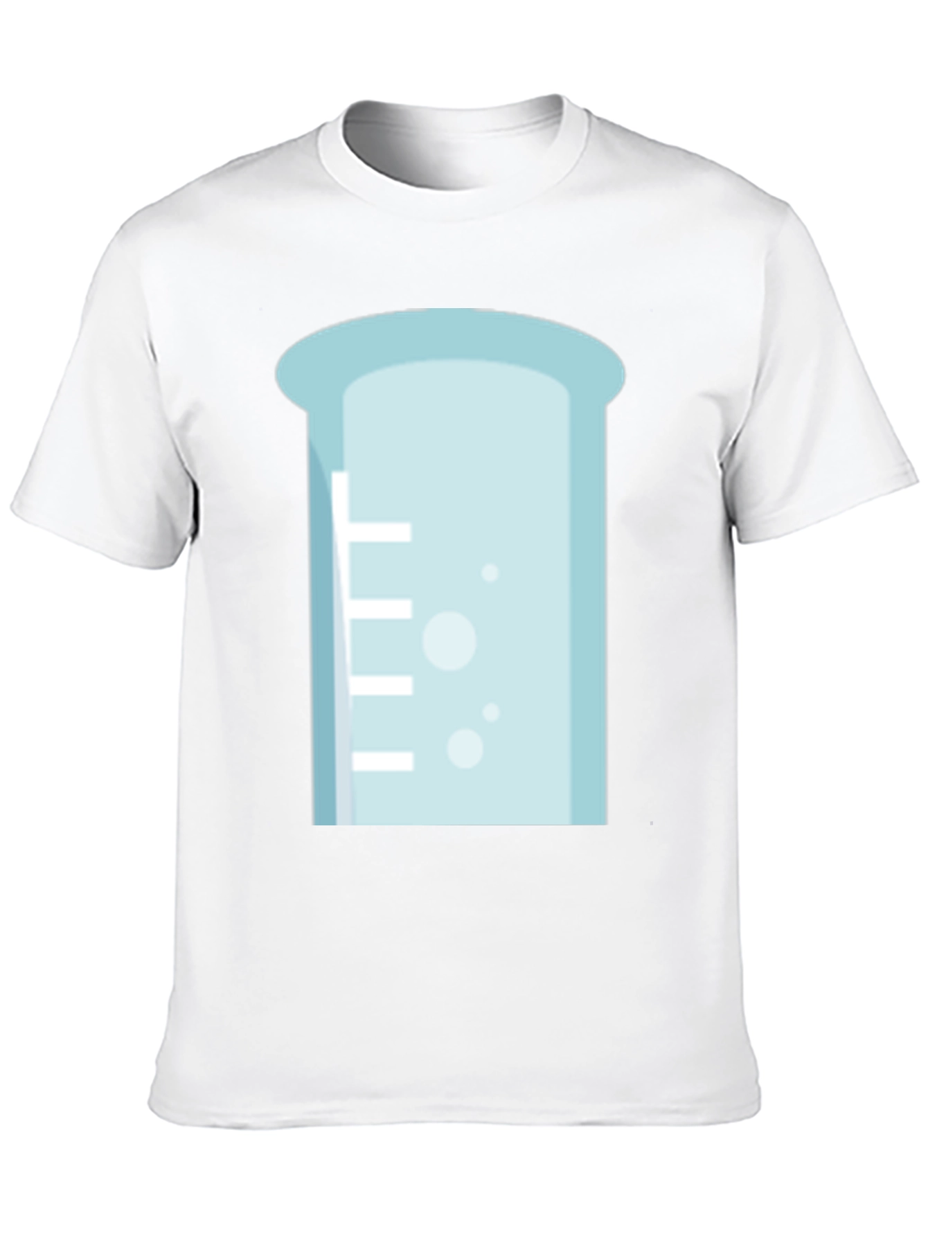 Science Beaker T-Shirt - Black Chemistry Tee