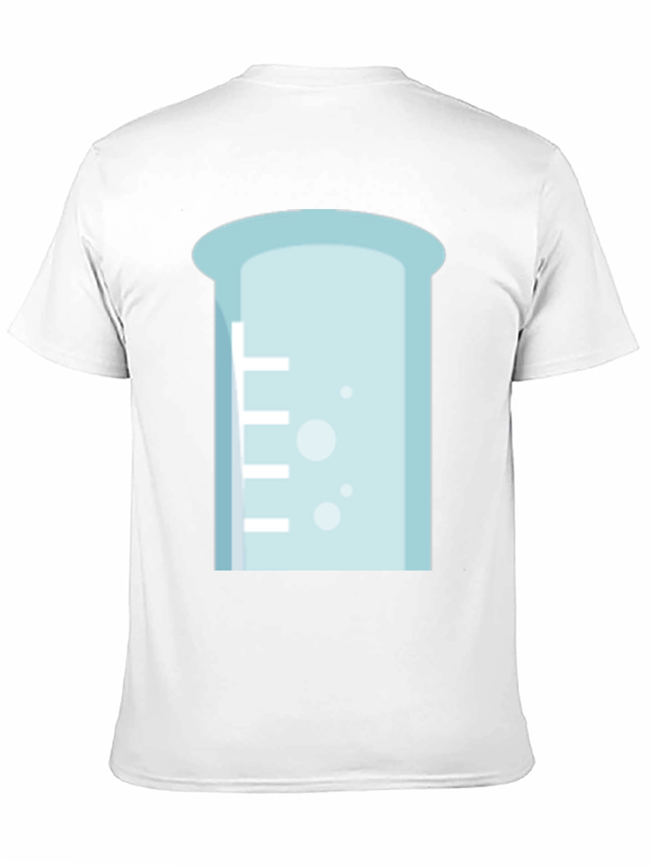 Science Beaker T-Shirt - Black Chemistry Tee
