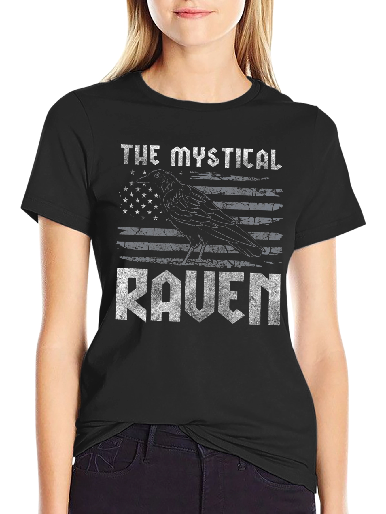 The Mystical Raven Graphic T-Shirt