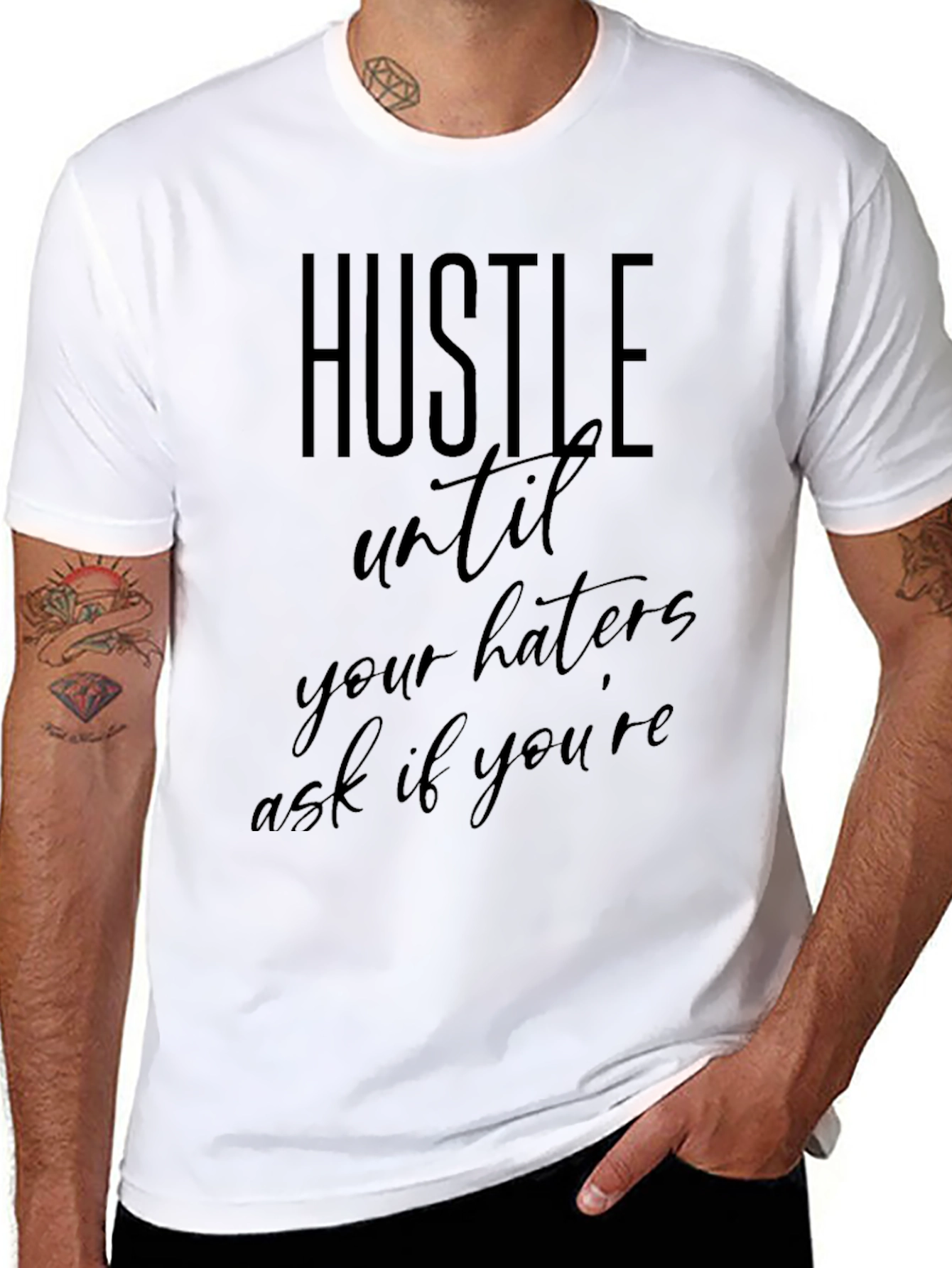 Hustle Motivation T-Shirt
