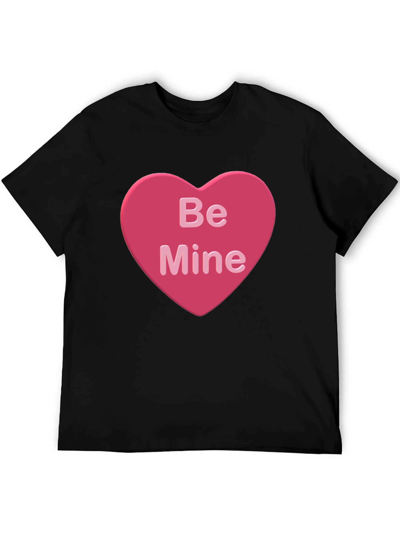 Be Mine Heart Valentines Day T-Shirt