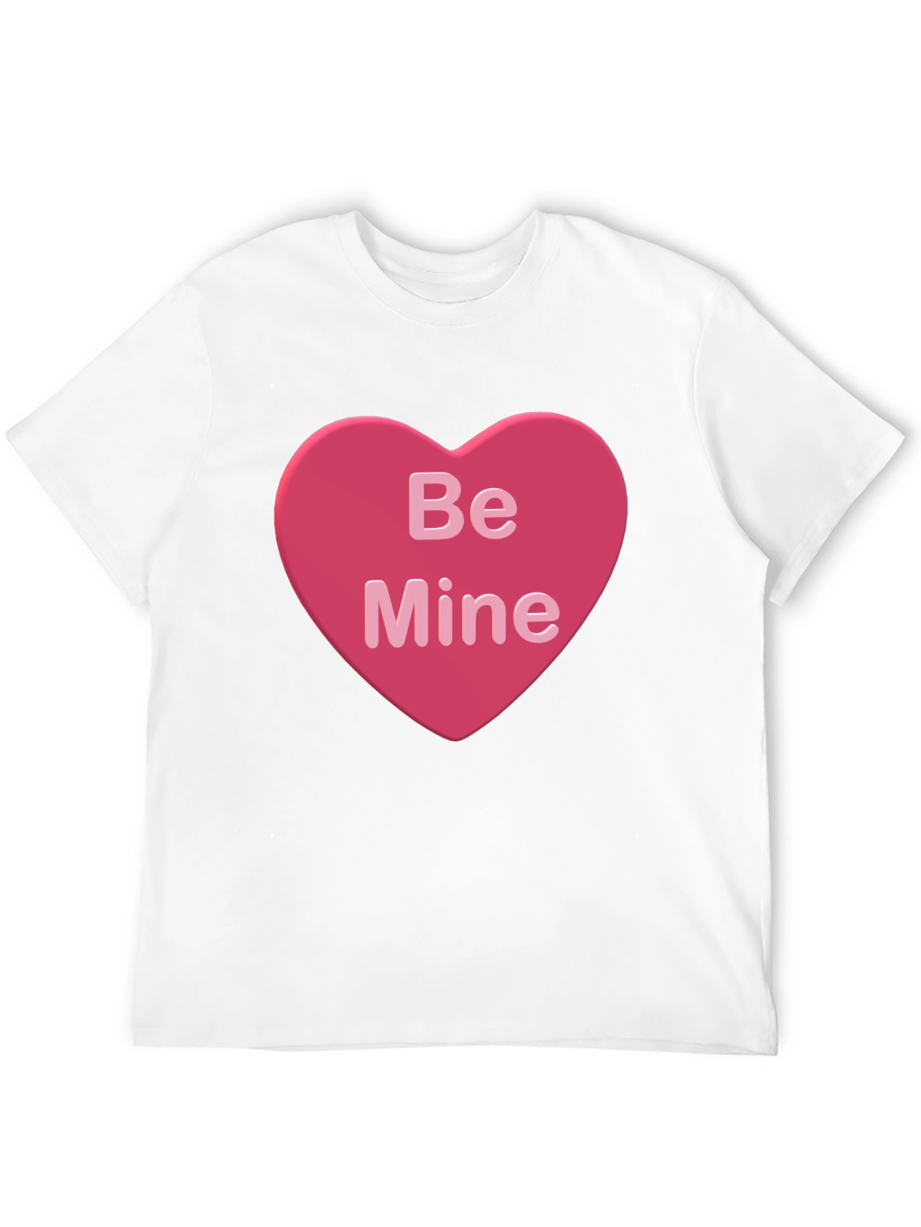 Be Mine Heart Valentines Day T-Shirt