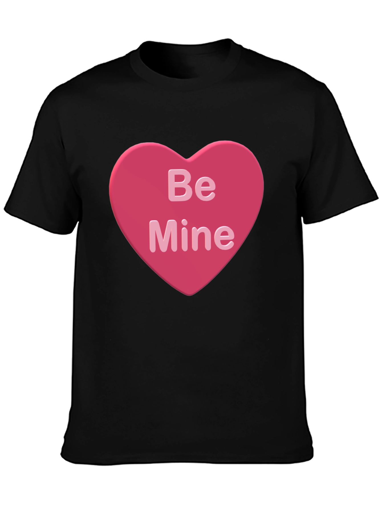 Be Mine Heart Valentines Day T-Shirt