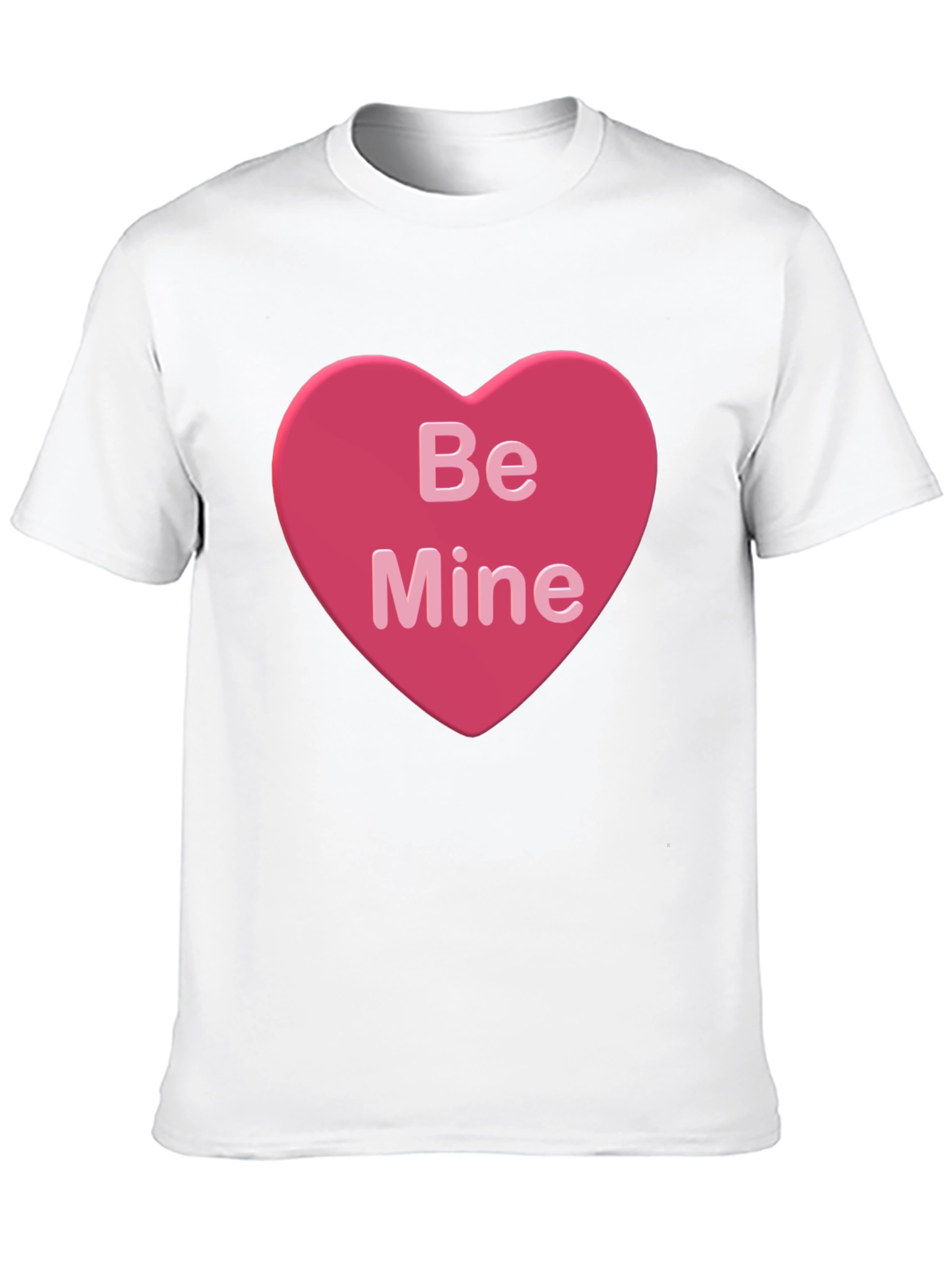 Be Mine Heart Valentines Day T-Shirt