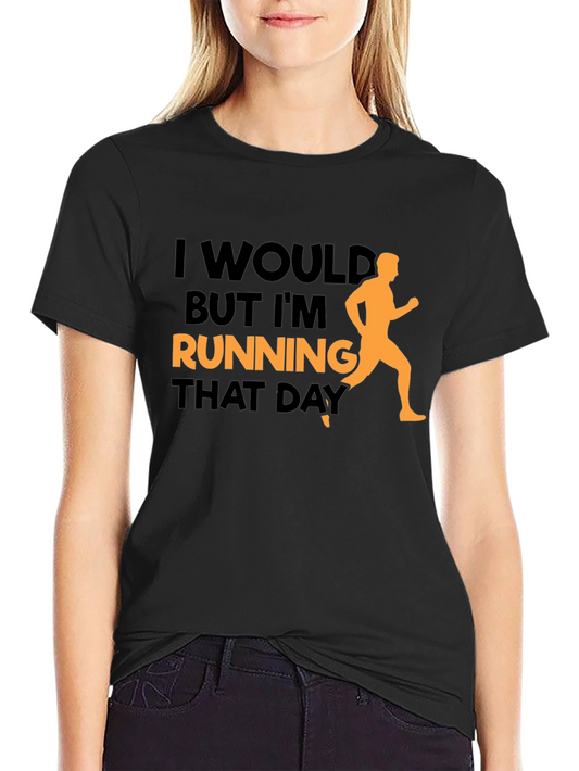 Funny Running Graphic T-Shirt