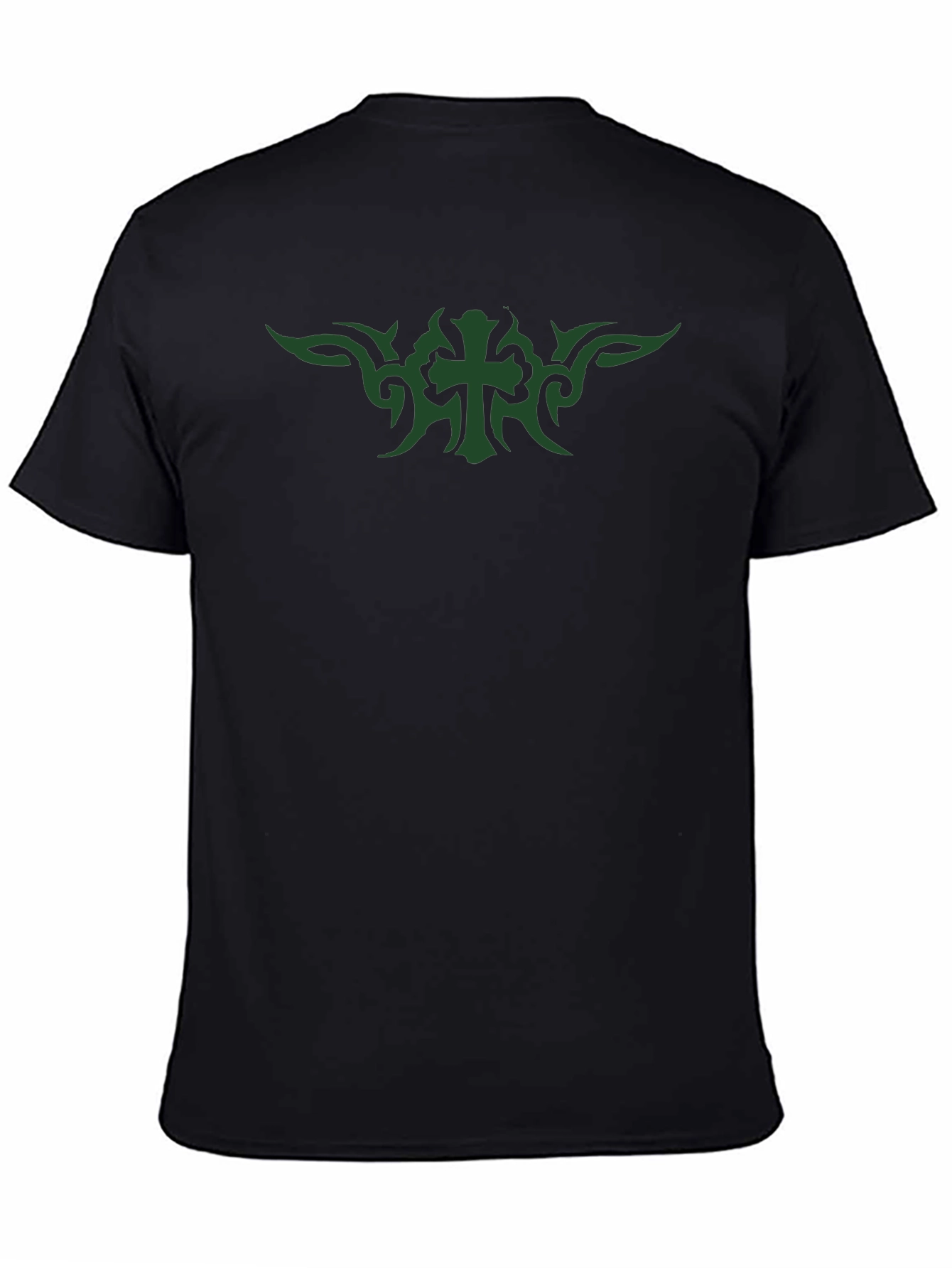 Tribal Cross Graphic Tee - Modern & Edgy