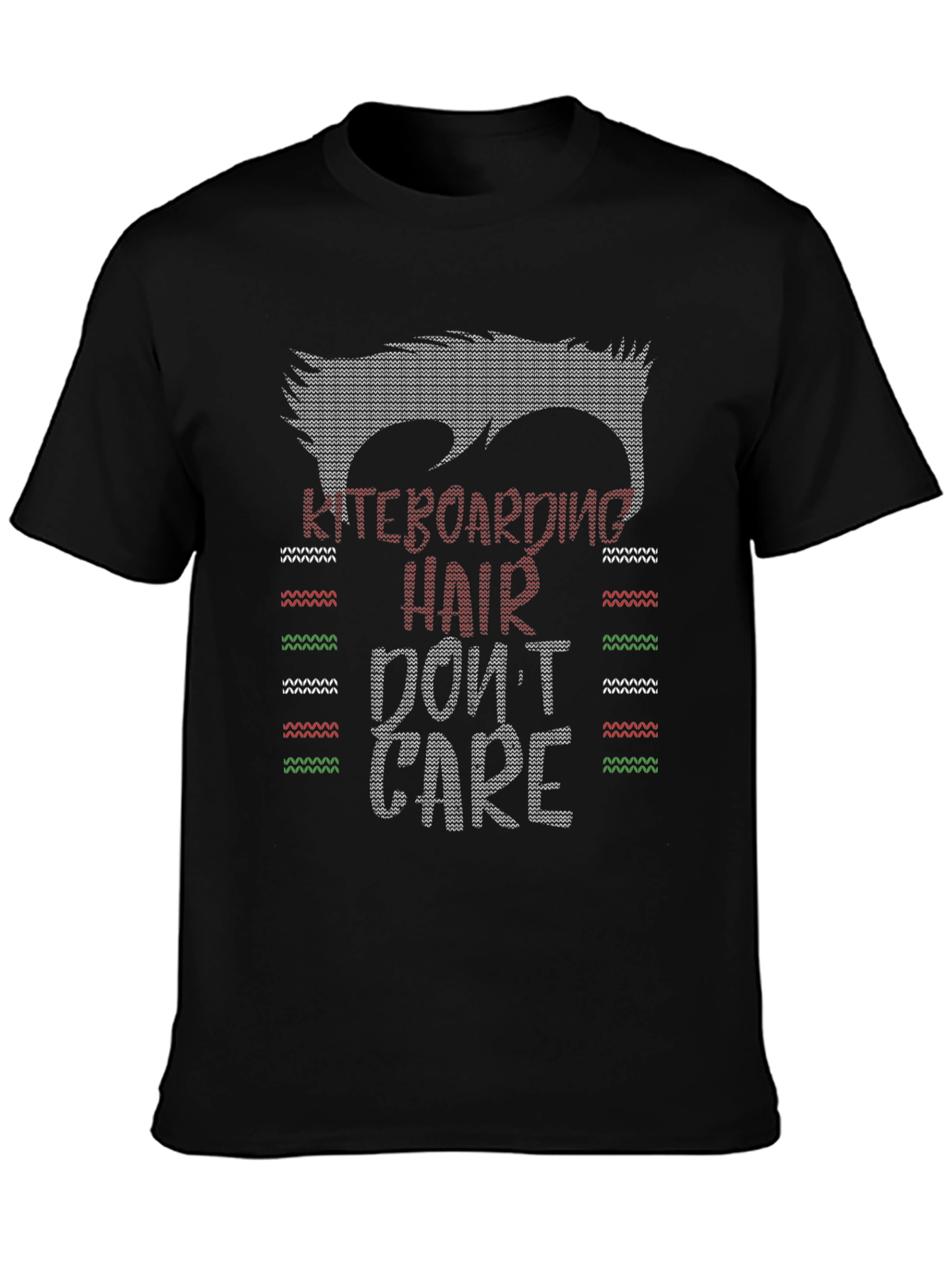 Kiteboarding Hair Dont Care T-Shirt