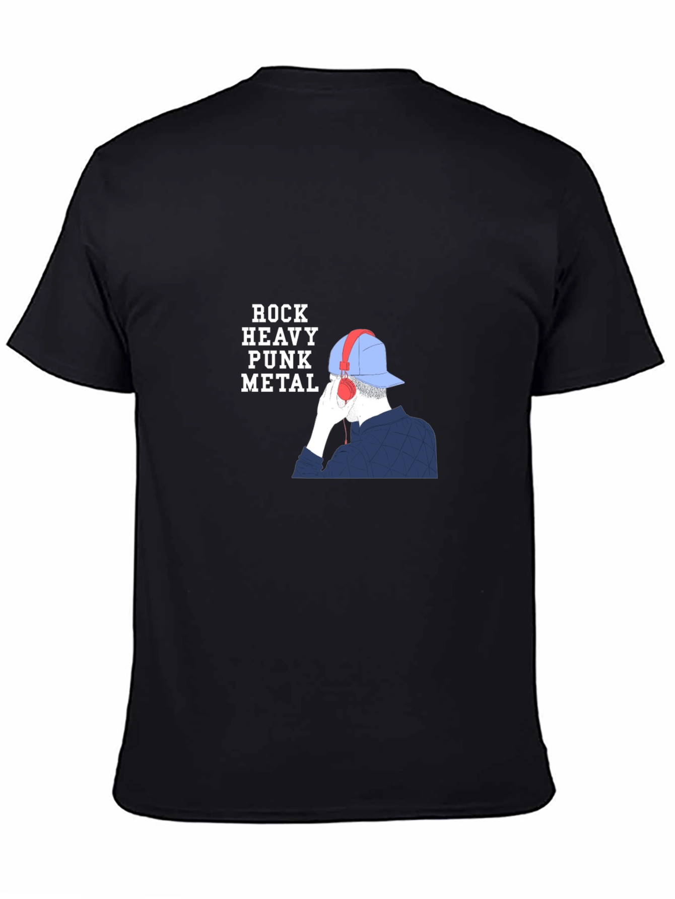 Rock Heavy Punk Metal Graphic T-Shirt