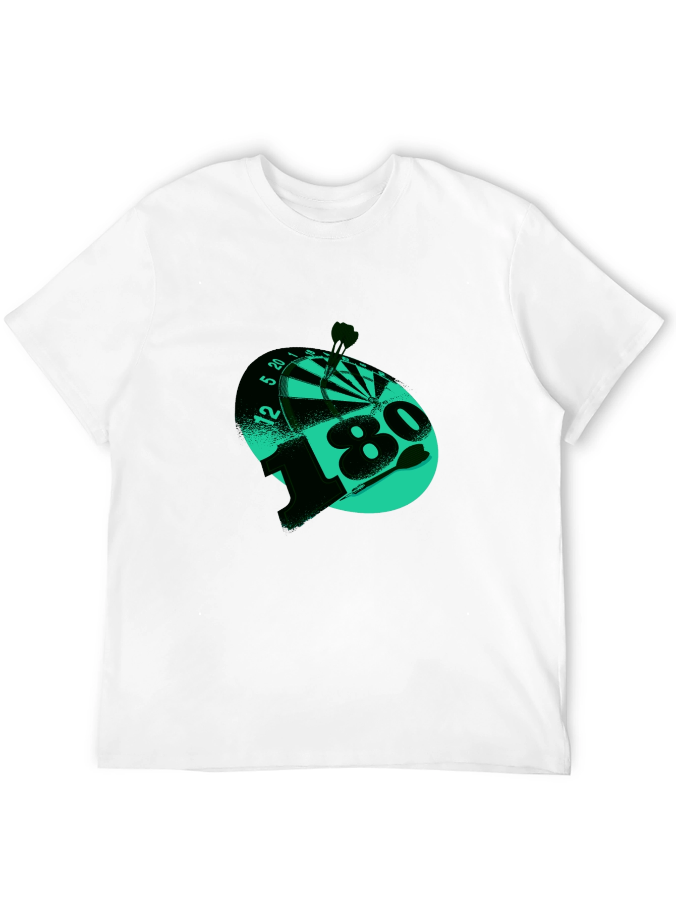 180 Darts T-Shirt - Target Bullseye Tee