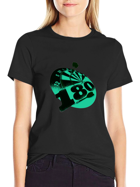 180 Darts T-Shirt - Target Bullseye Tee
