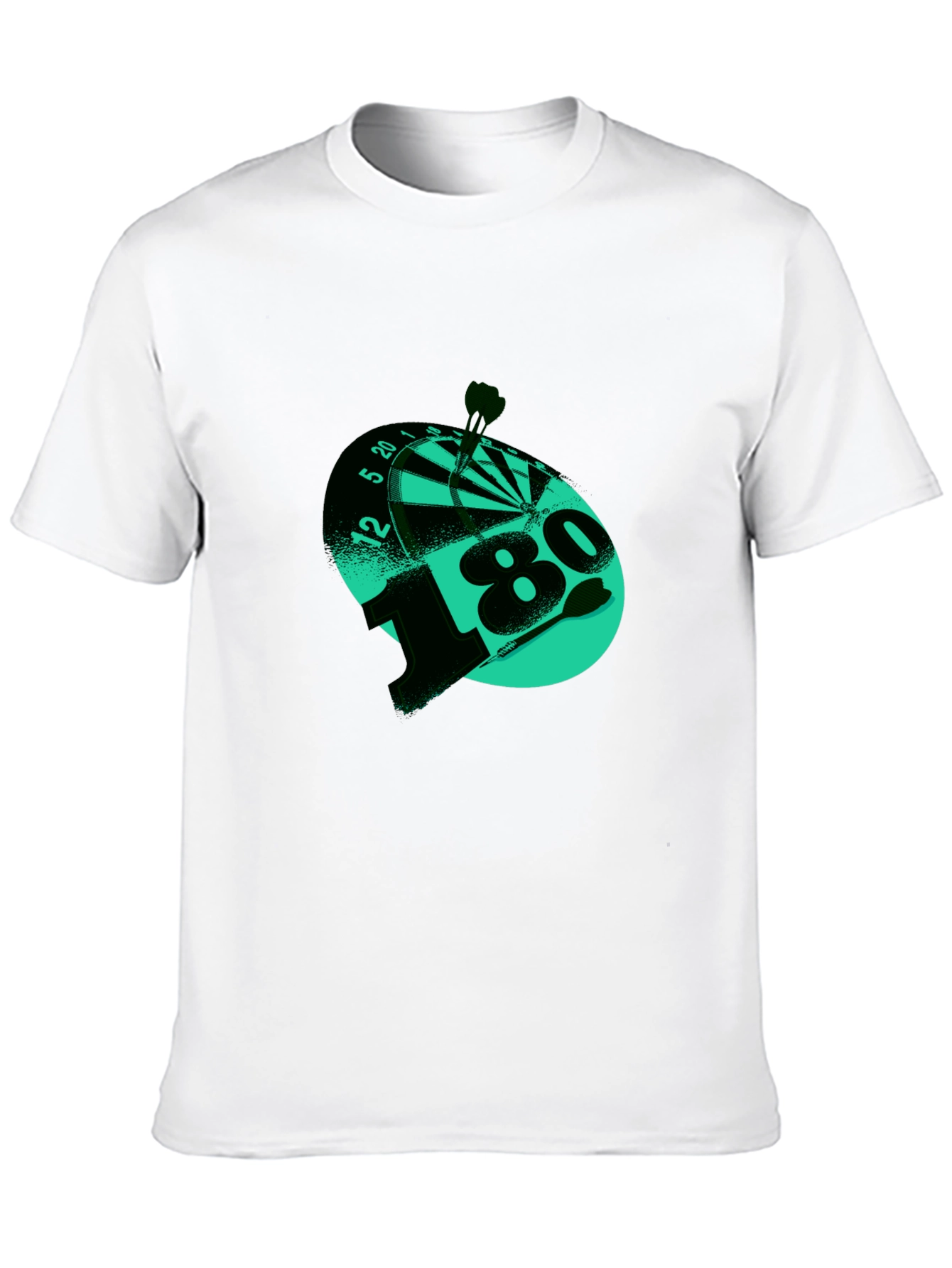 180 Darts T-Shirt - Target Bullseye Tee