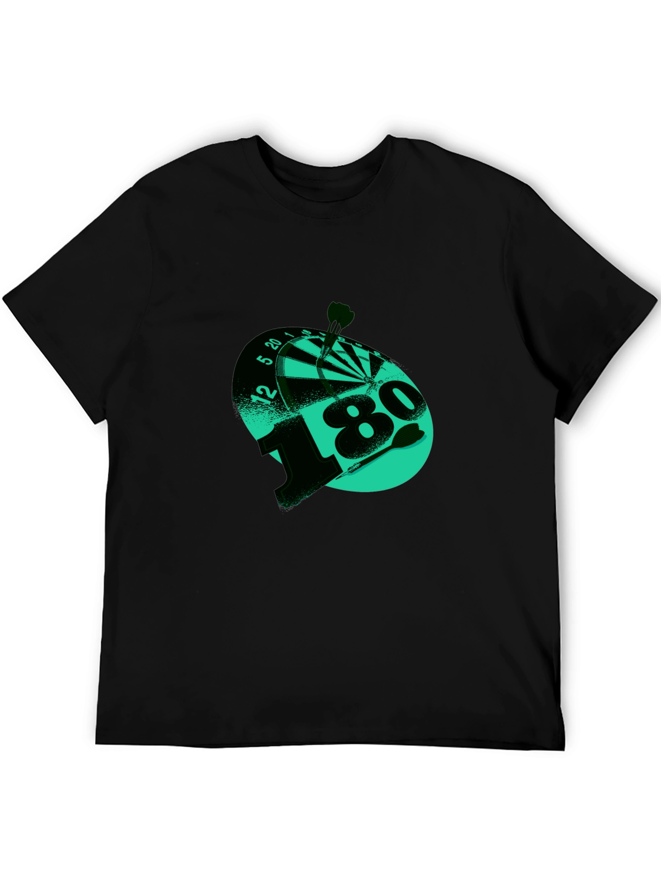 180 Darts T-Shirt - Target Bullseye Tee