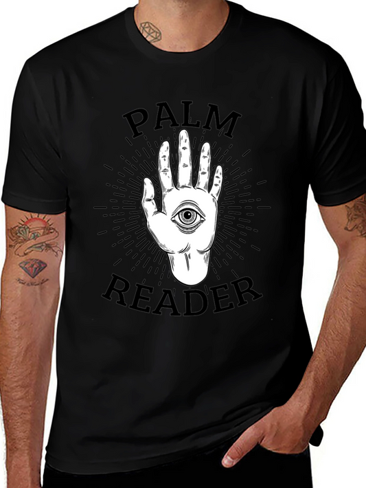 Palm Reader Graphic Tee - All Seeing Eye T-Shirt