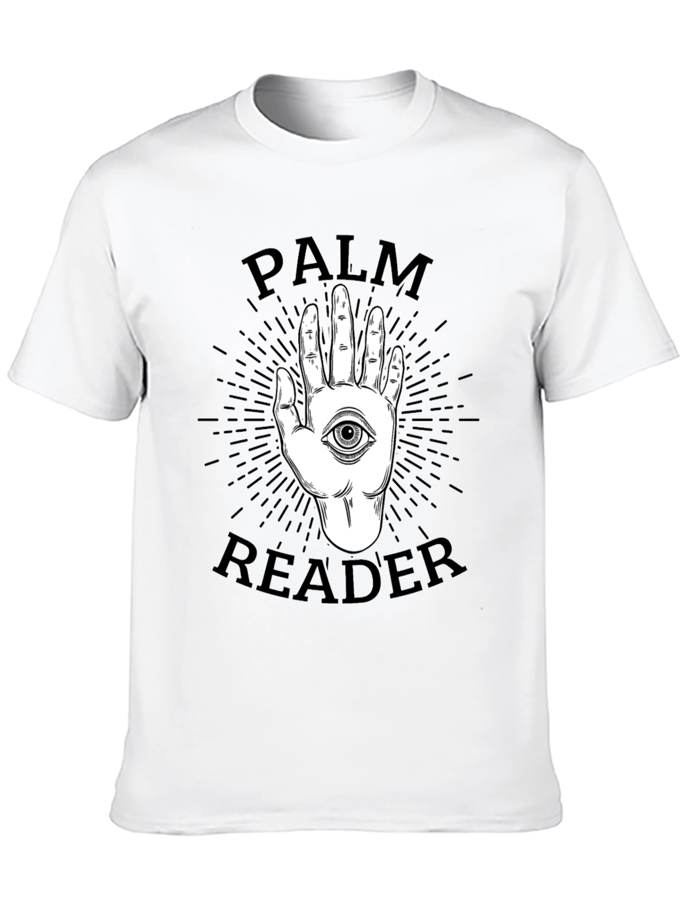 Palm Reader Graphic Tee - All Seeing Eye T-Shirt