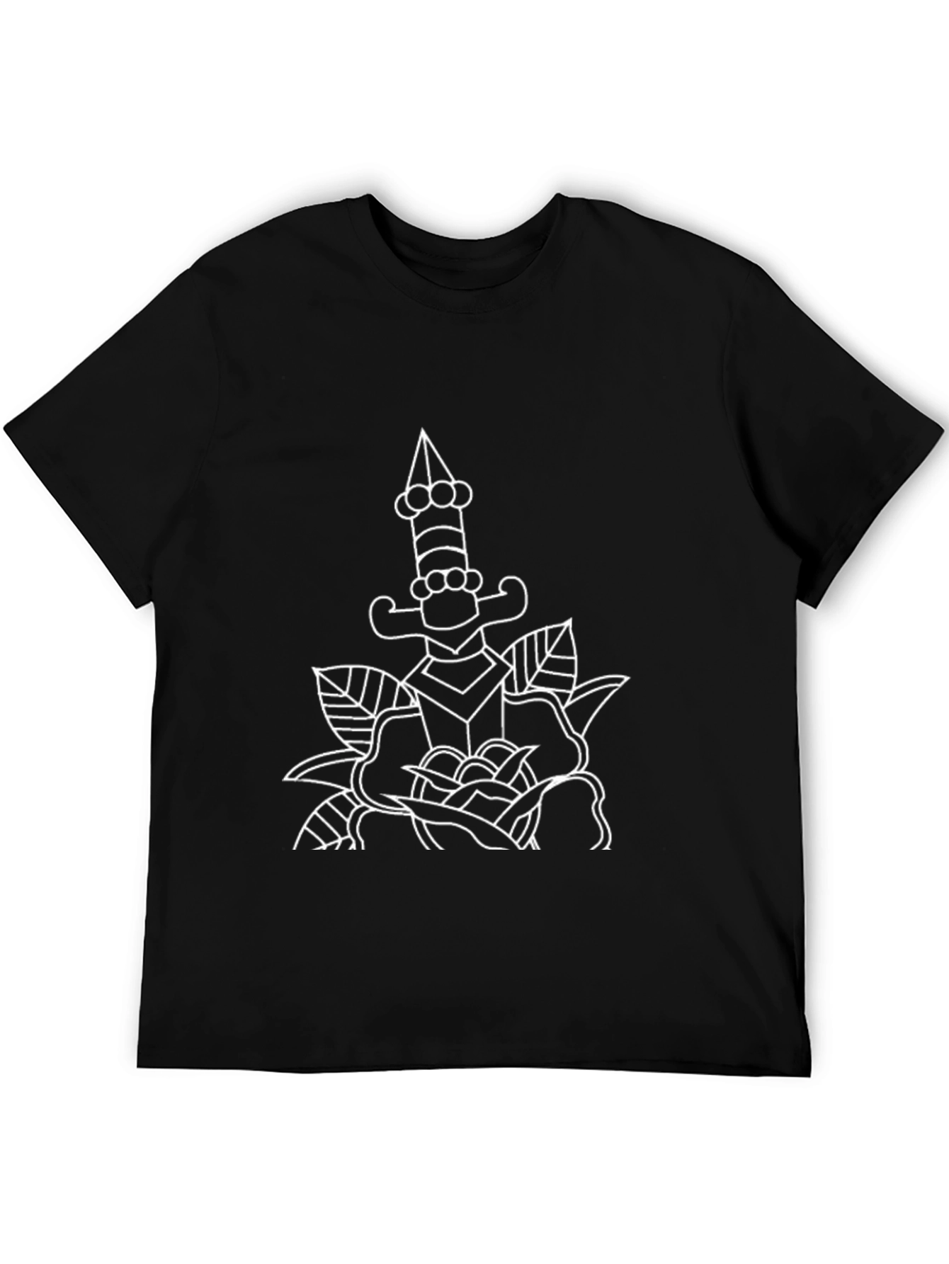Dagger & Rose Graphic Tee - Classic Cool