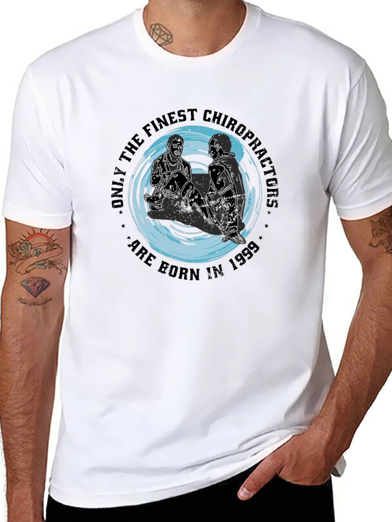 Finest Chiropractors T-Shirt - Born in 1999