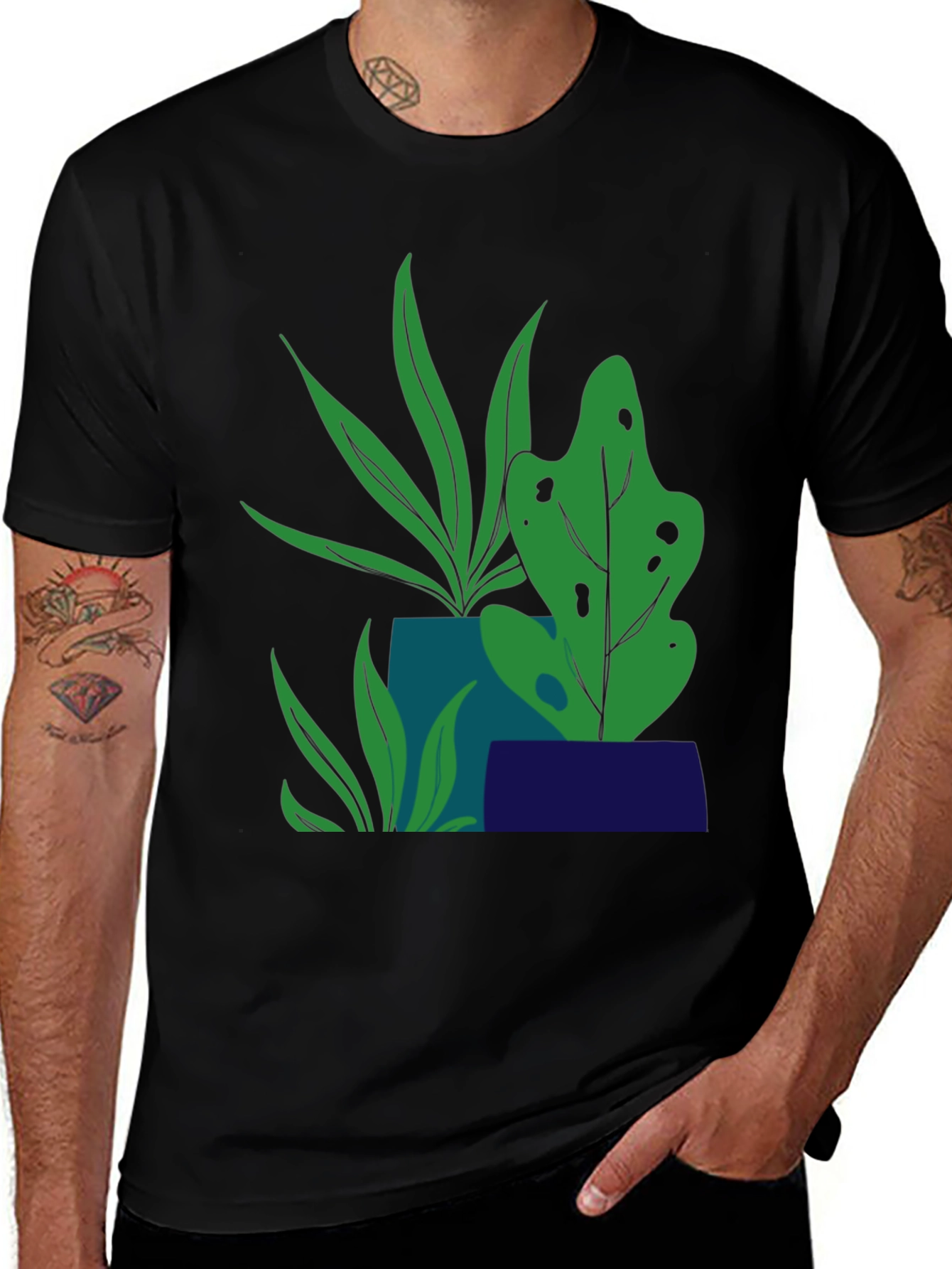 Trendy Plant Graphic Tee