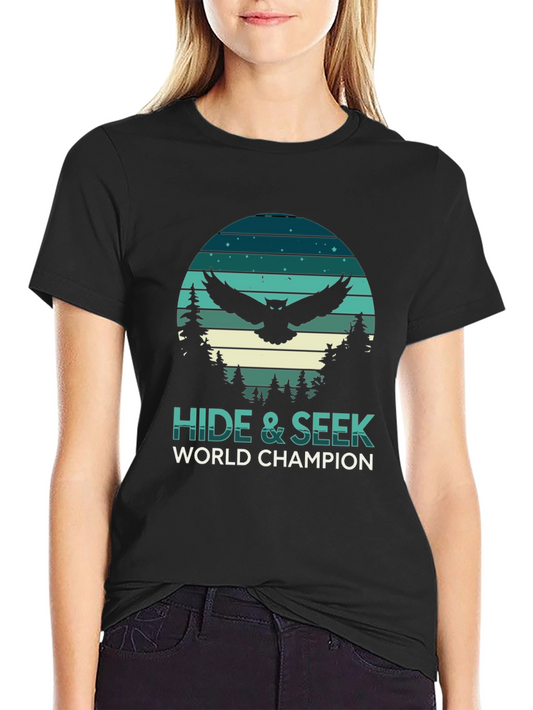 Hide & Seek World Champion Owl T-Shirt