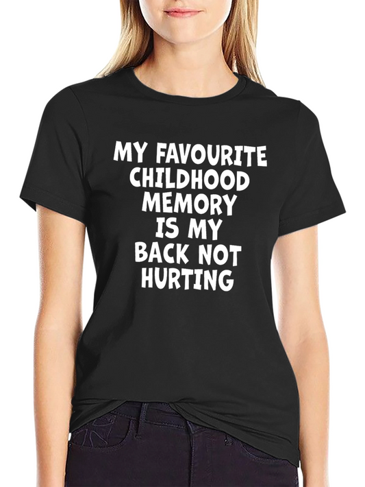 Funny Back Pain Relief T-Shirt