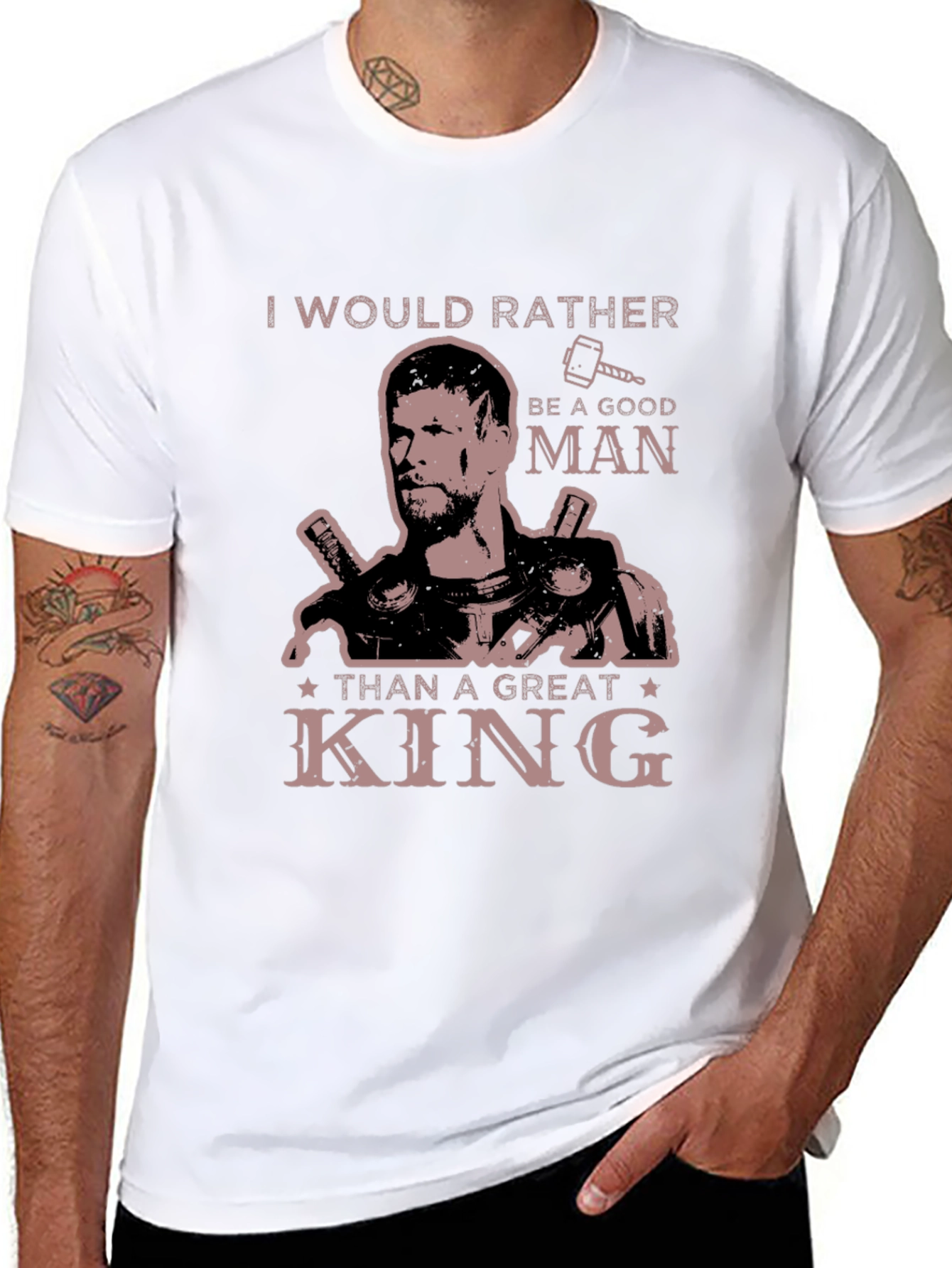 Good Man King Graphic T-Shirt