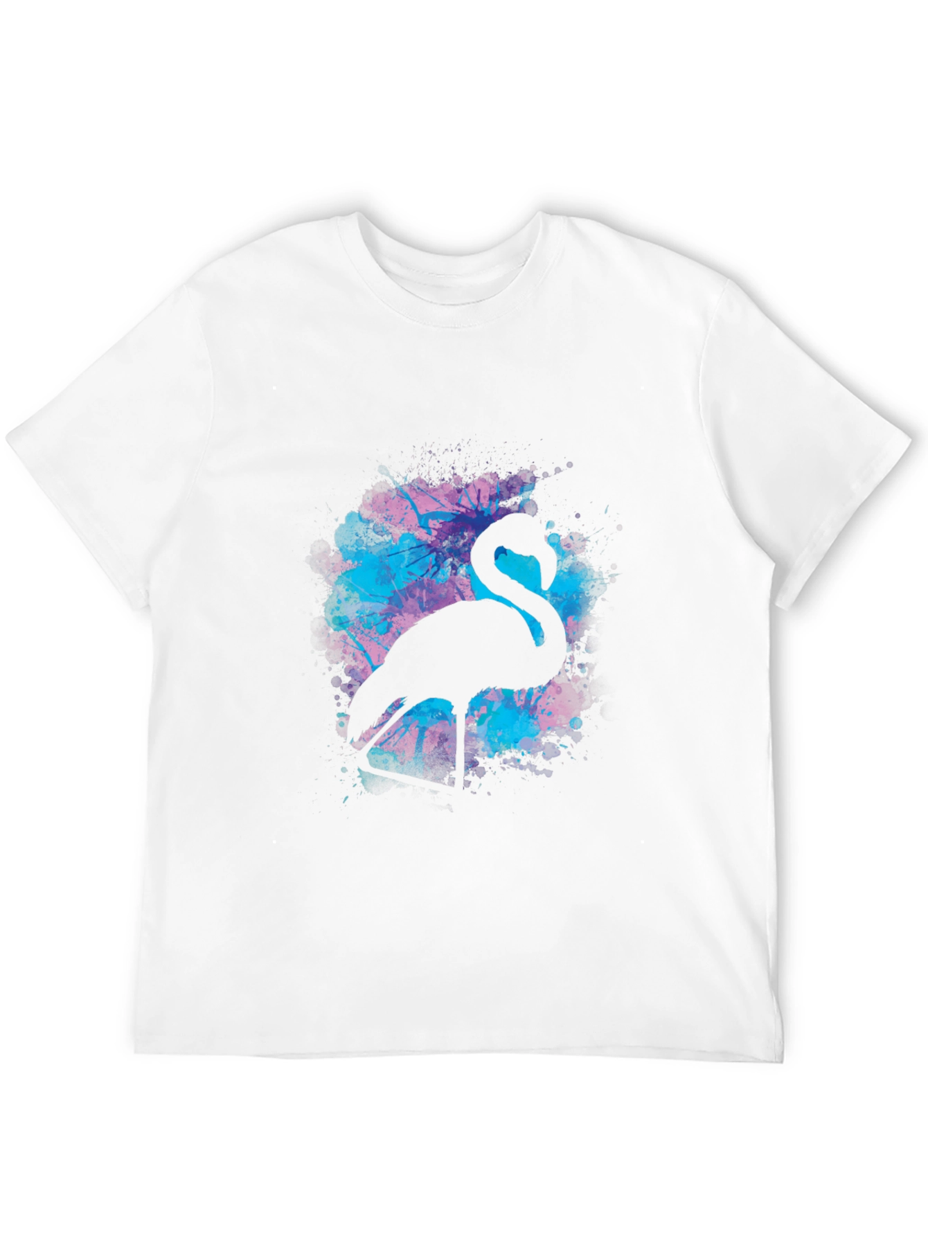 Flamingo Silhouette Graphic T-Shirt
