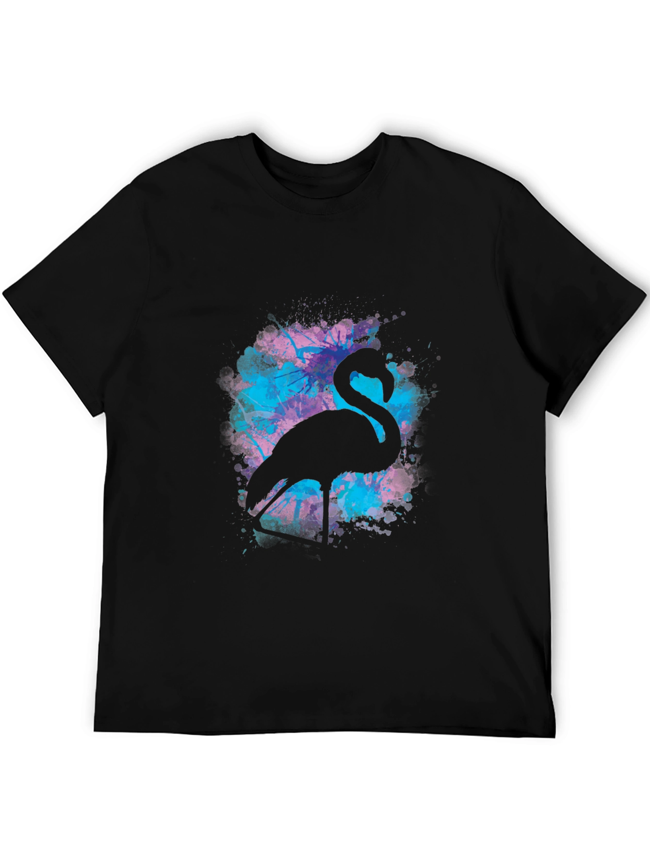 Flamingo Silhouette Graphic T-Shirt