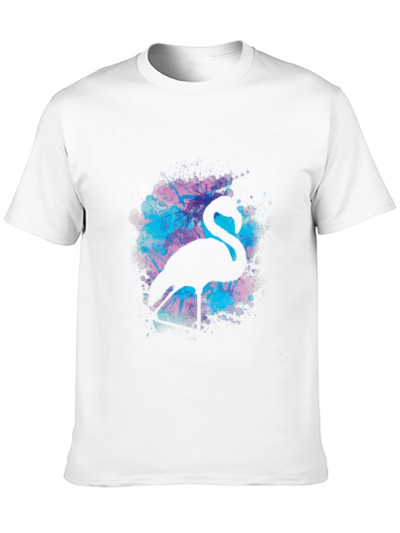 Flamingo Silhouette Graphic T-Shirt