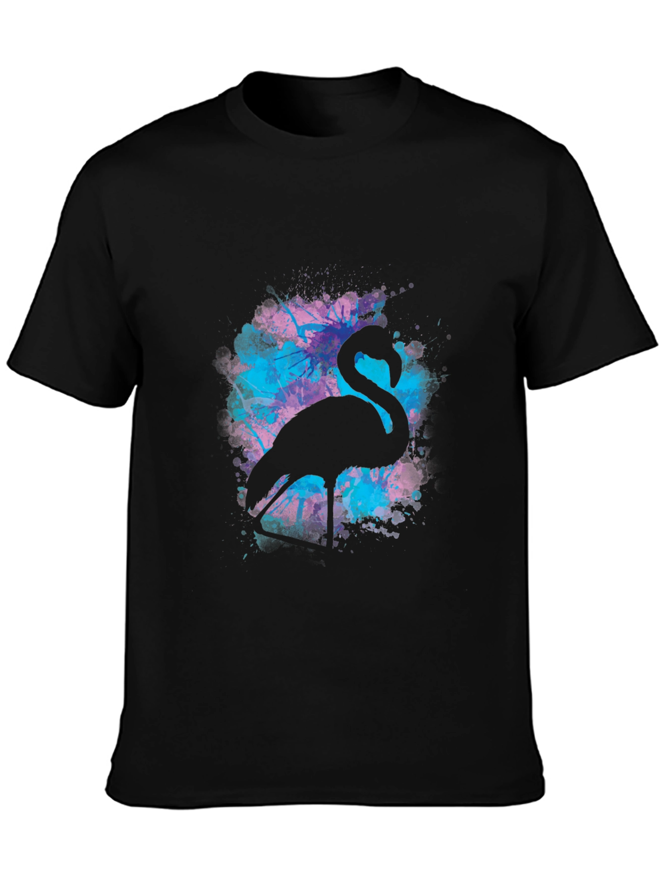 Flamingo Silhouette Graphic T-Shirt
