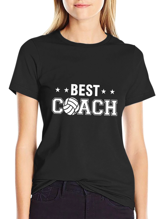 Best Coach Volleyball T-Shirt