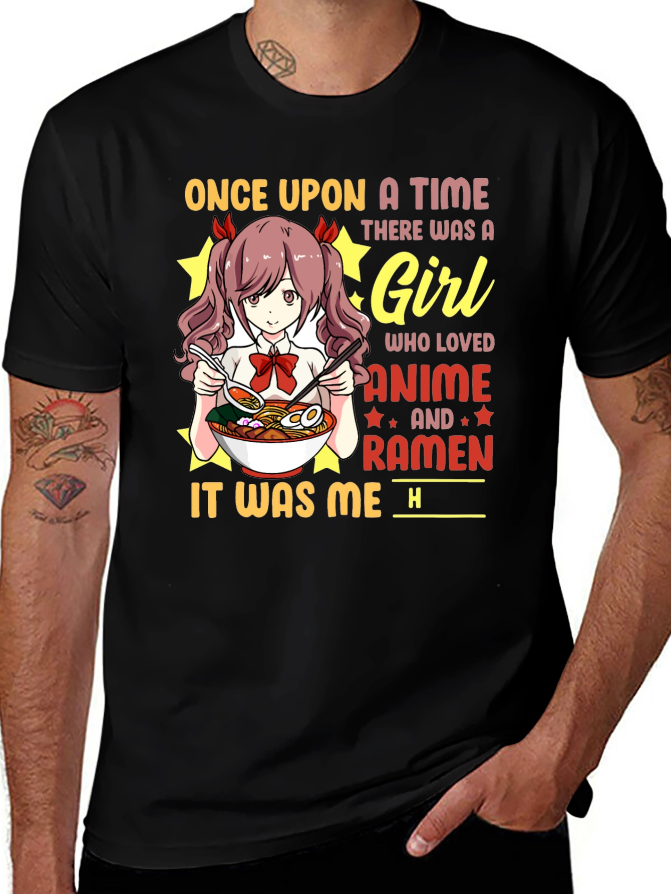 Anime & Ramen Girl T-Shirt