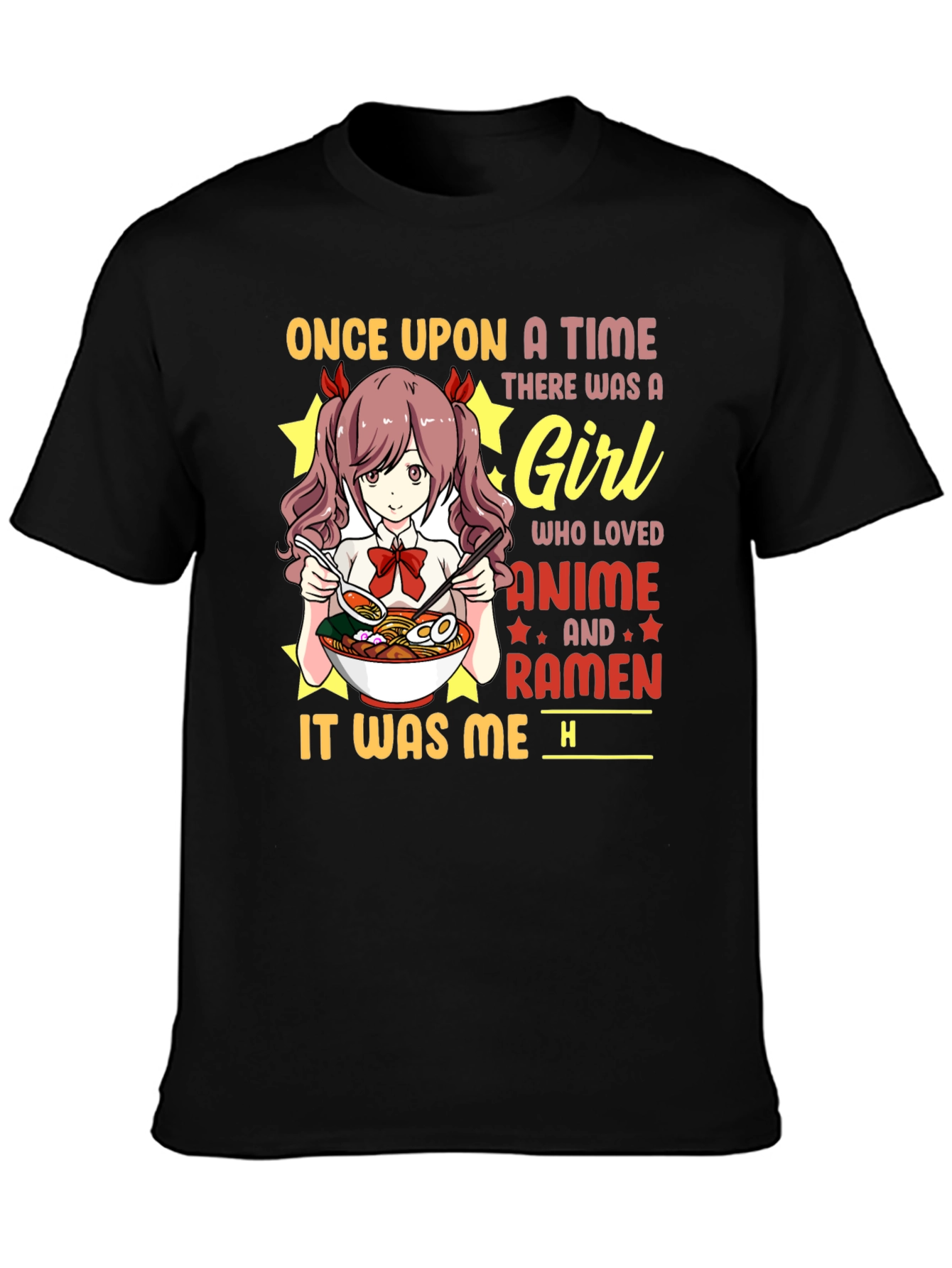 Anime & Ramen Girl T-Shirt