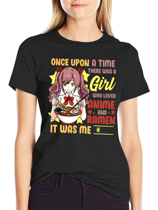 Anime & Ramen Girl T-Shirt
