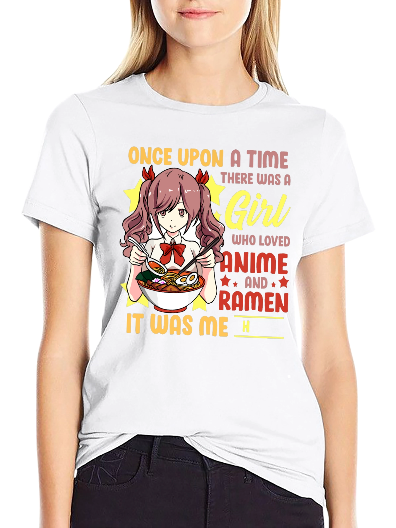 Anime & Ramen Girl T-Shirt
