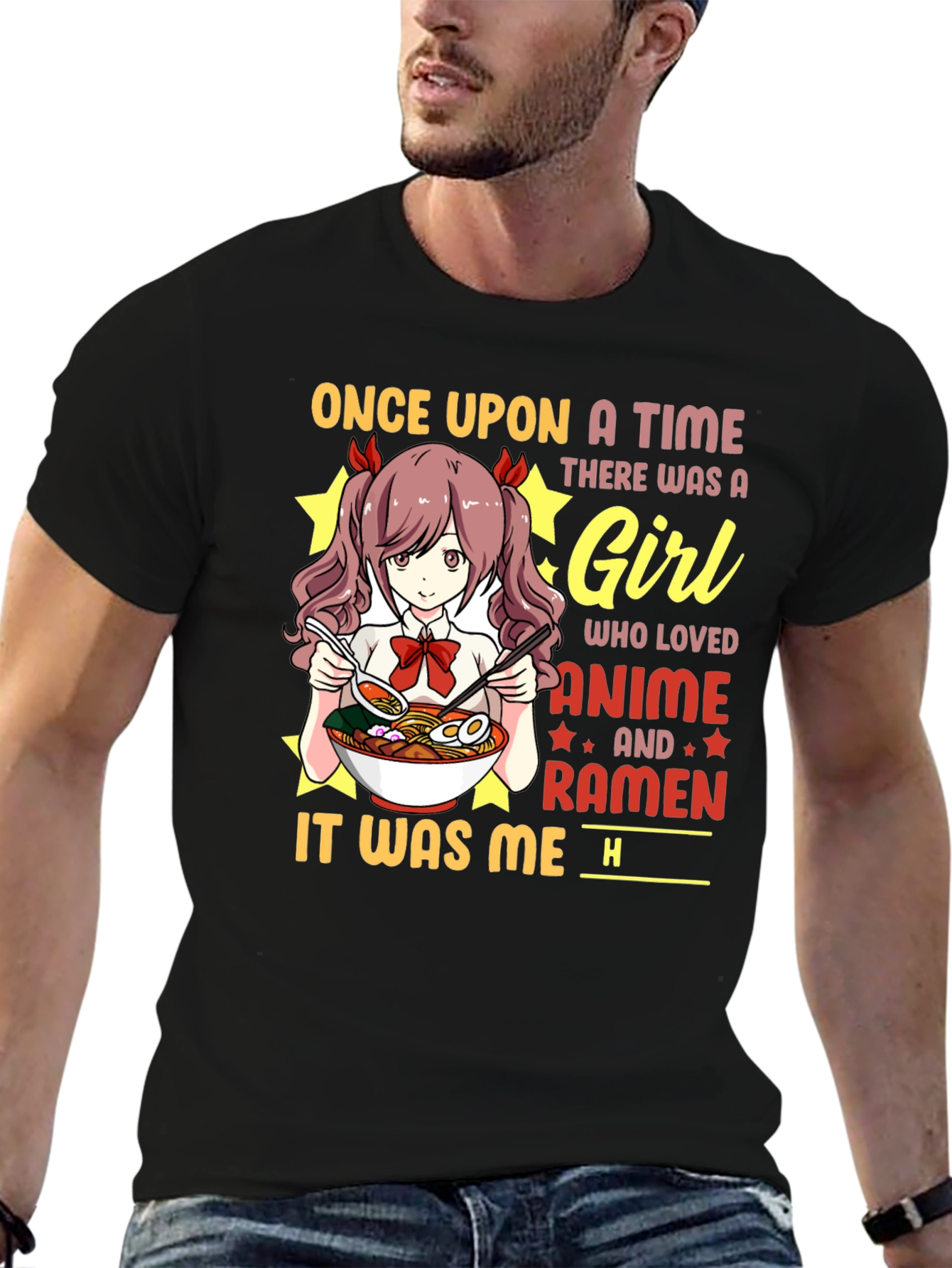 Anime & Ramen Girl T-Shirt