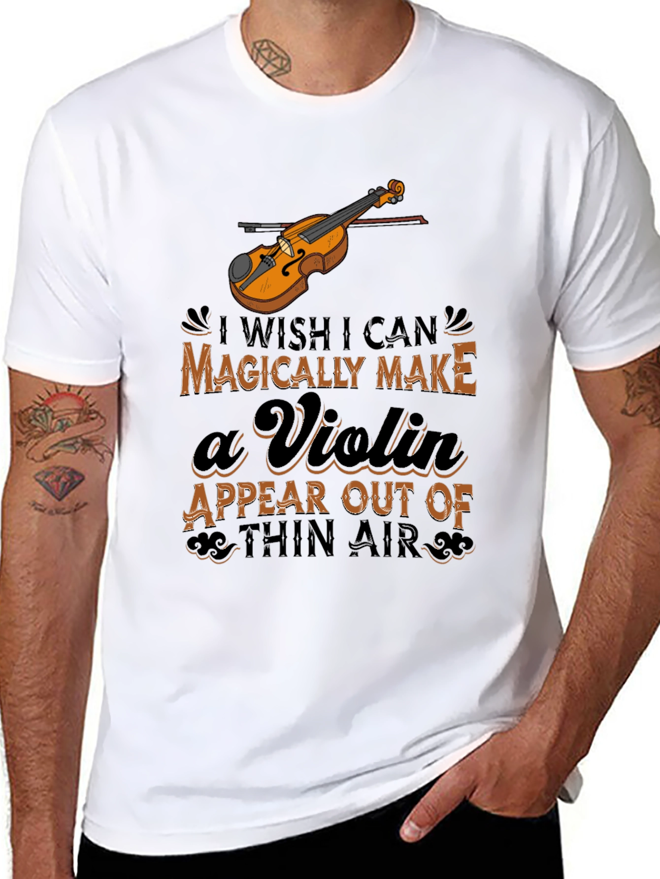 Violin Magic T-Shirt Musician Gift