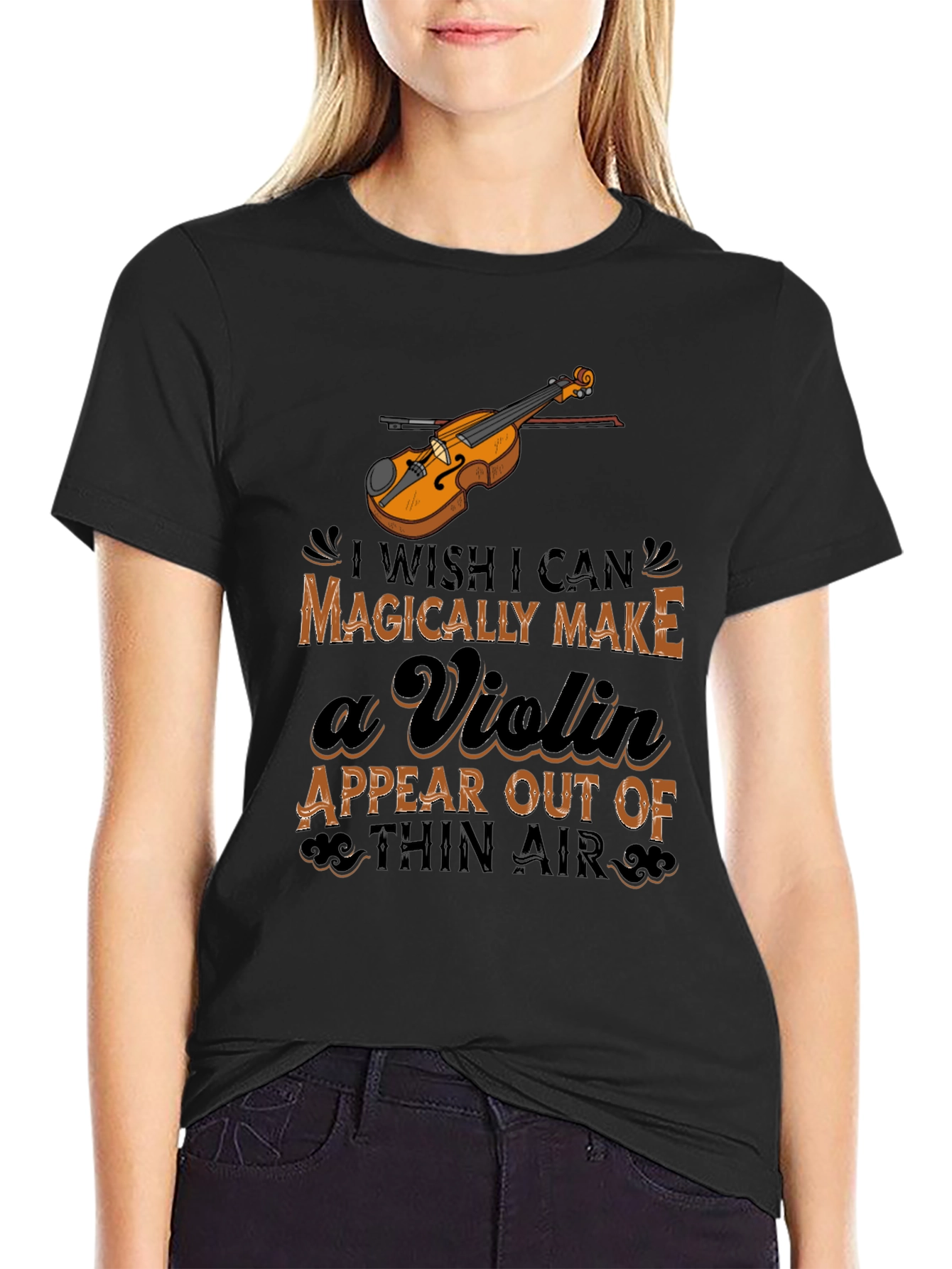 Violin Magic T-Shirt Musician Gift