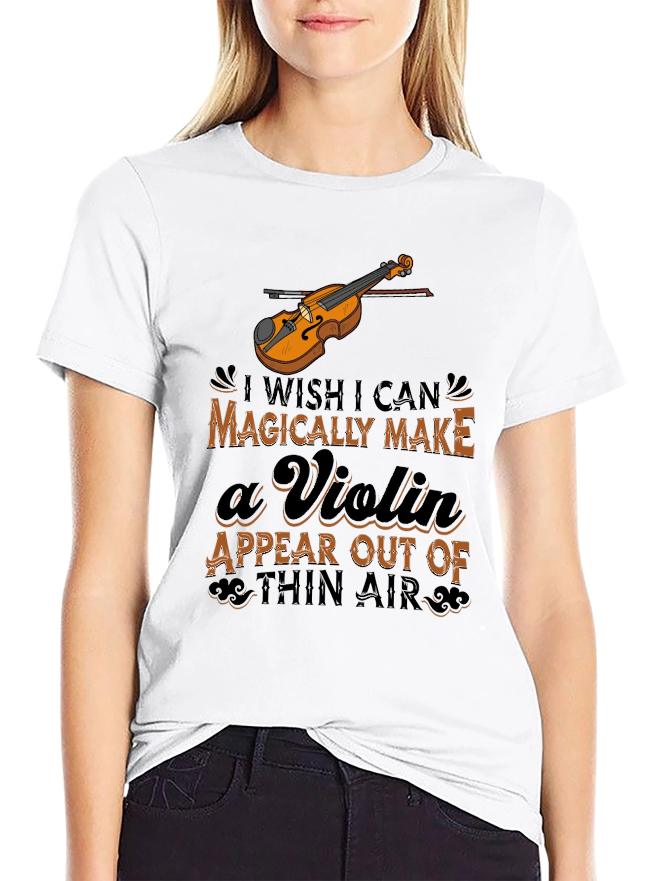 Violin Magic T-Shirt Musician Gift