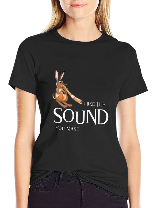 Hare Didgeridoo T-Shirt - I Like The Sound You Make
