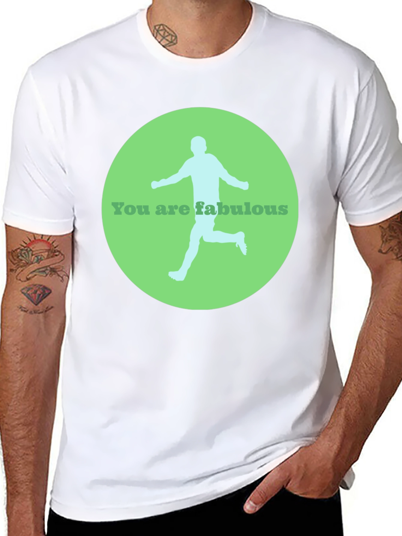 Fabulous Runner Graphic Tee - Black Casual Shirt