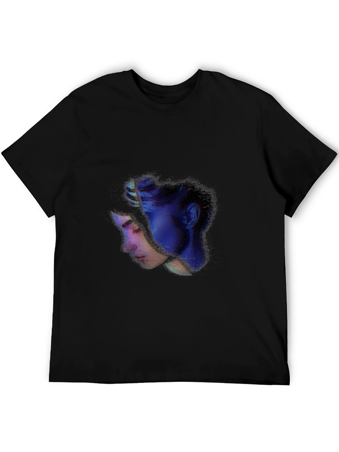 Abstract Portrait Black Tee