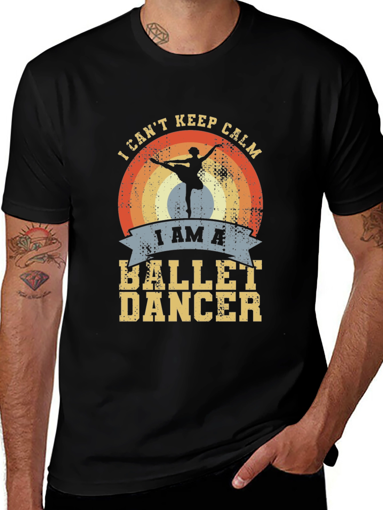 Ballet Dancer T-Shirt - I Cant Keep Calm