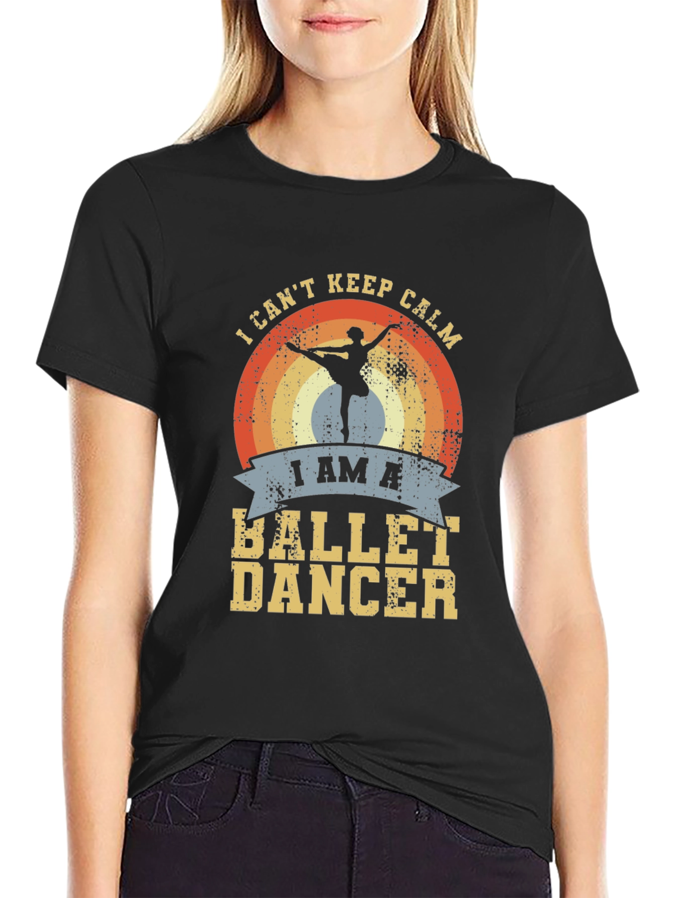 Ballet Dancer T-Shirt - I Cant Keep Calm