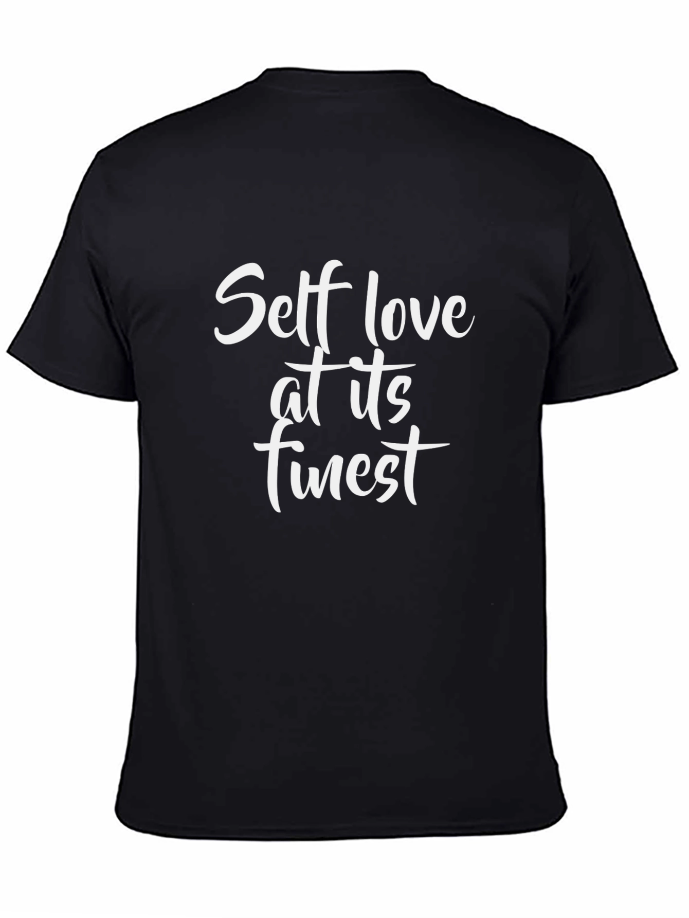 Self Love Finest Black Graphic T-Shirt