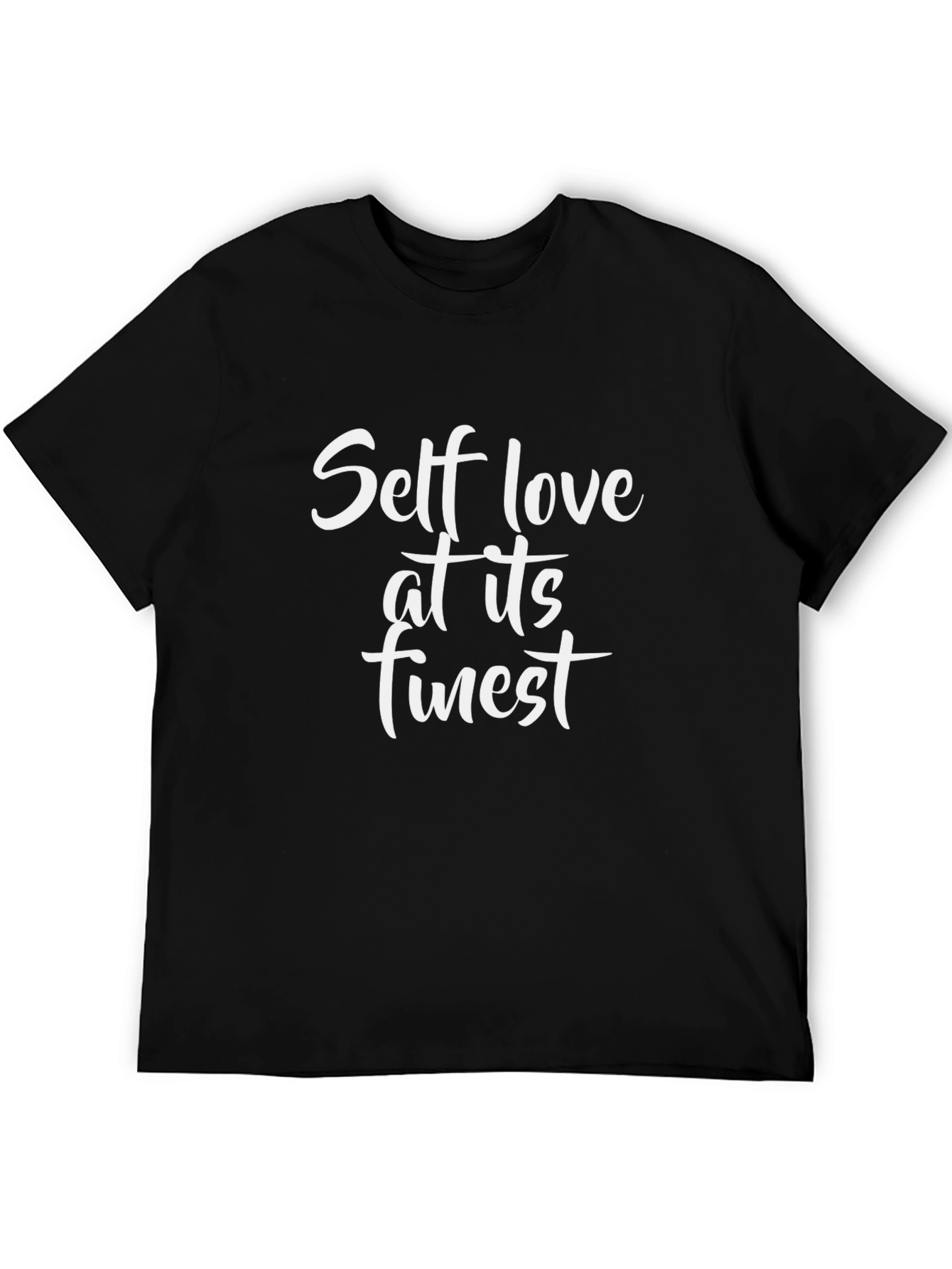 Self Love Finest Black Graphic T-Shirt