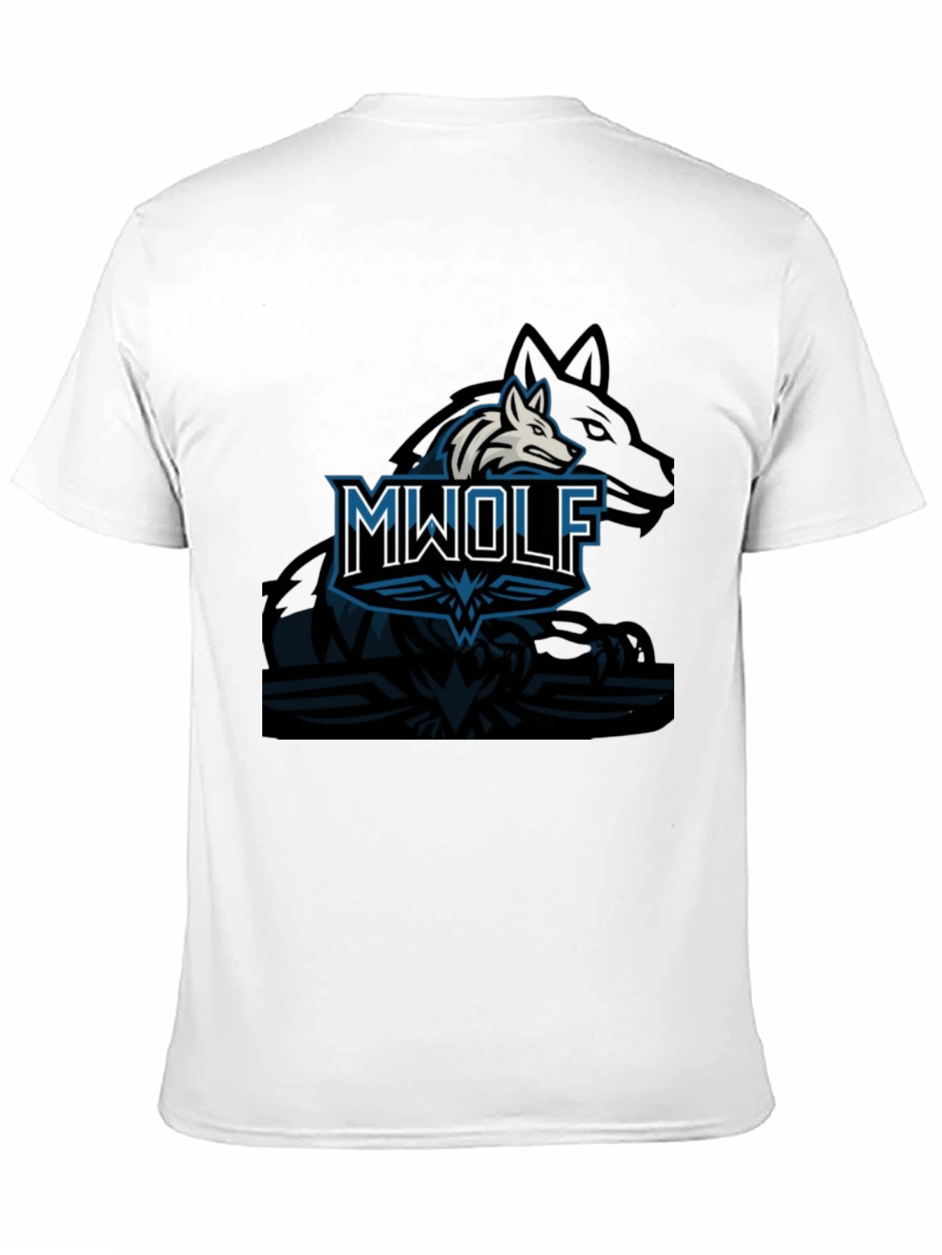 MWOLF Graphic T-Shirt - Black Casual Wear