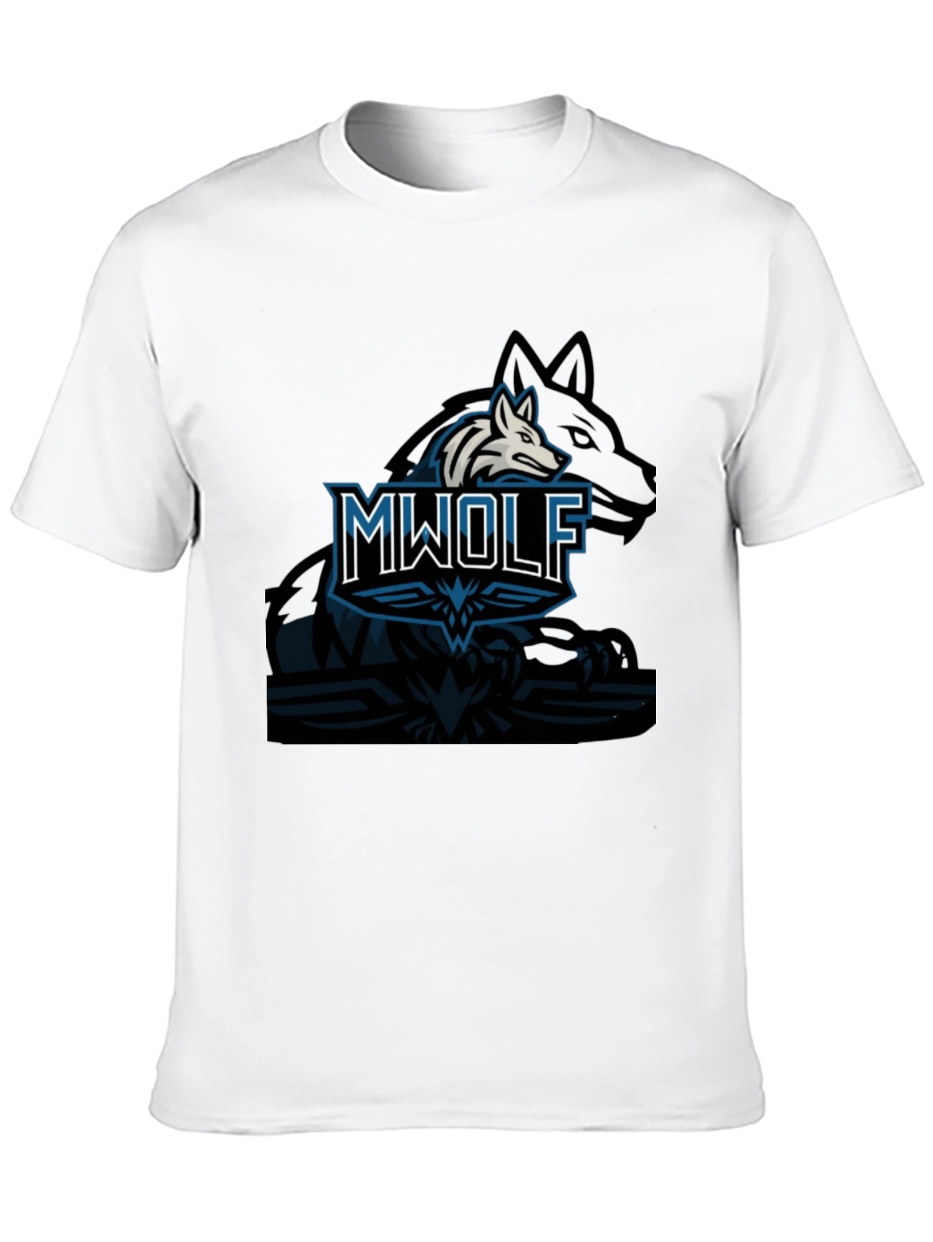 MWOLF Graphic T-Shirt - Black Casual Wear